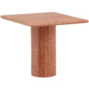 Selena Side Table Natural Red Large