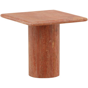 Selena Side Table Natural Red Medium