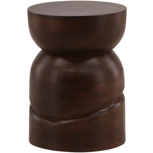Kadin Side Table Dark Brown