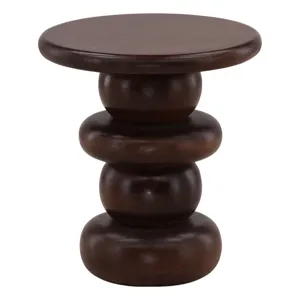 Vianne Side Table Dark Brown