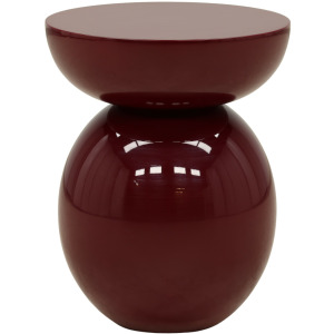 Dax Side Table Burgundy