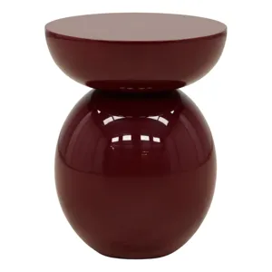 Dax Side Table Burgundy