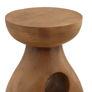 Celadine Side Table Brown