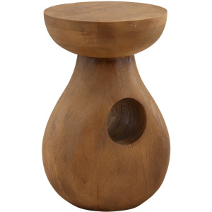 Celadine Side Table Brown