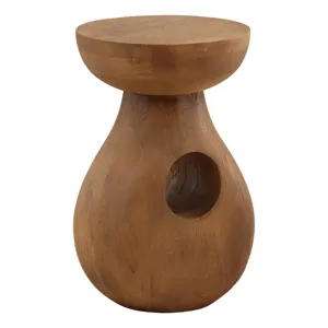 Celadine Side Table Brown