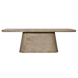Marci Dining Table Weathered Natural 94\"