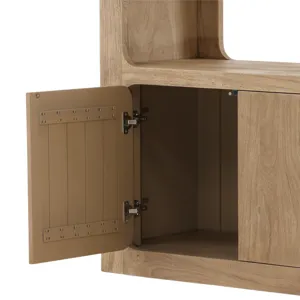 Leandra Bookcase Weathered Natural