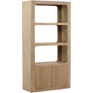 Leandra Bookcase Weathered Natural