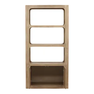 Leandra Bookcase Weathered Natural