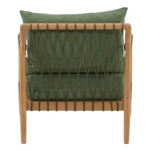 Tahoe Outdoor Sofa Chair Green