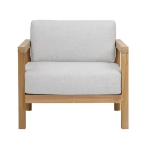 Boe Outdoor Occasional Chair Light Grey