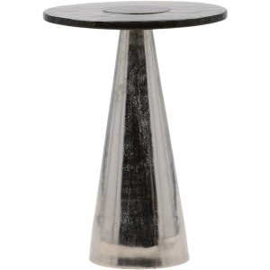 Alaric End Table Silver Large