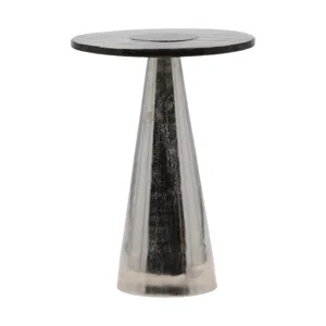 Alaric End Table Silver Large