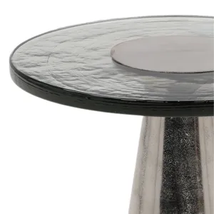 Alaric End Table Silver Small