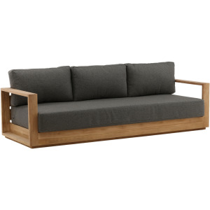Darlene Outdoor Sofa Charcoal
