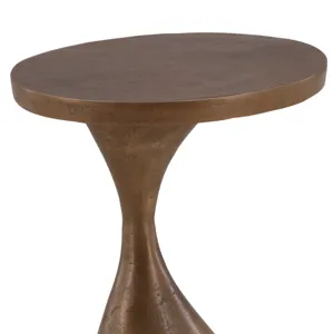 Nara Side Table Antique Brass