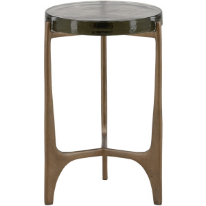 Corentin Side Table Antique Brass