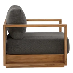 Darlene Outdoor Sofa Chair Charcoal