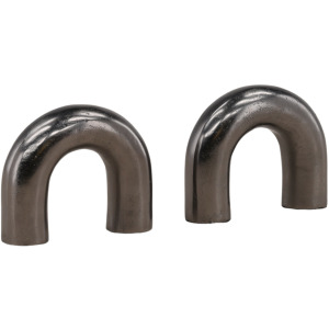 Nevra Bookends Set Of 2 Antique Black