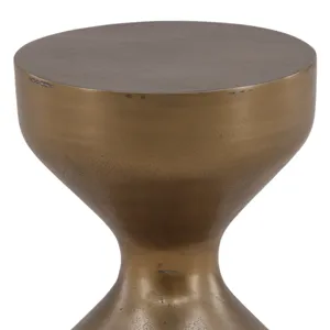 Umberto Side Table Antique Brass