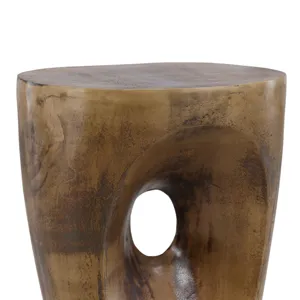 Valkyr Side Table Brass