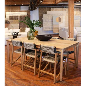 Brianna Outdoor Dining Table Natural