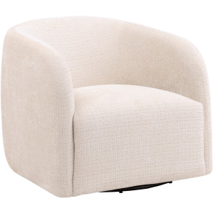 Neva Swivel Chair Cream