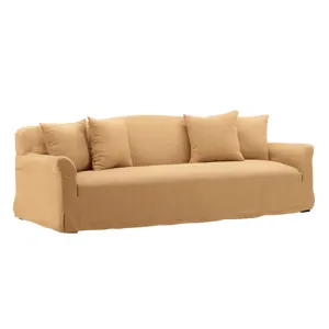 Astrud Sofa Slipcover Wheat