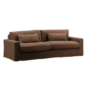 Dixie Sofa Slipcover Brown