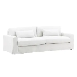 Dixie Sofa Slipcover White