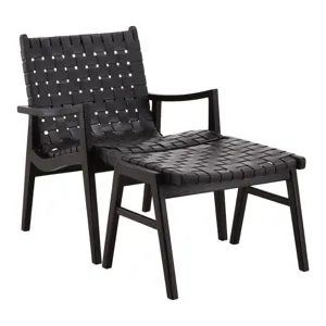 Luisa Ottoman Black