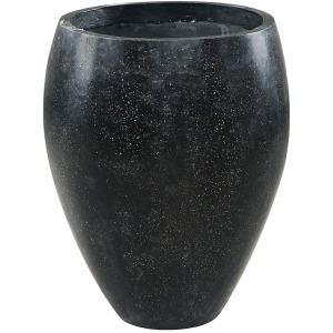 Lumi Pot Black Terrazzo-Outdoor