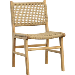 Dallas Armless Dining Chair Nat