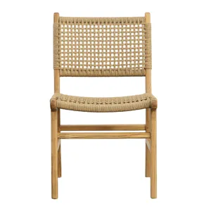 Dallas Armless Dining Chair Nat