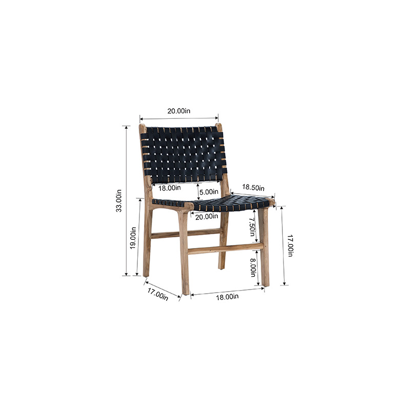 Dale Dining Chair DOV25003A by Dovetail Furniture at Willis Furniture