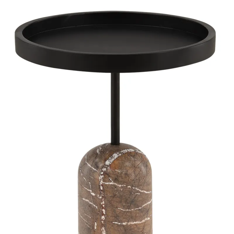Saul End Table Brown