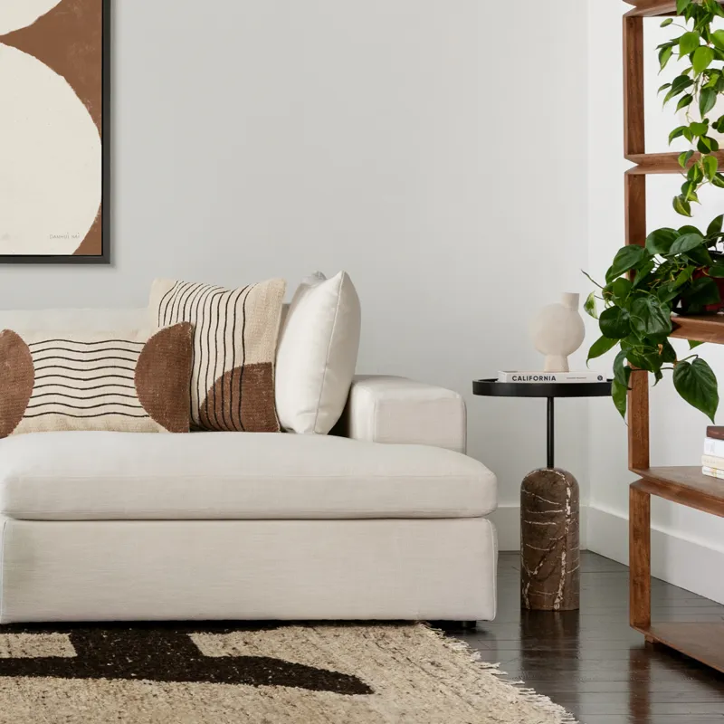 Saul End Table Brown