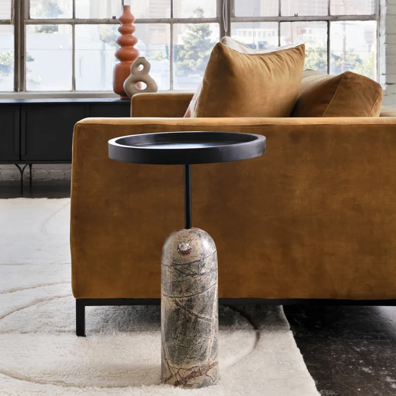 Saul End Table Green