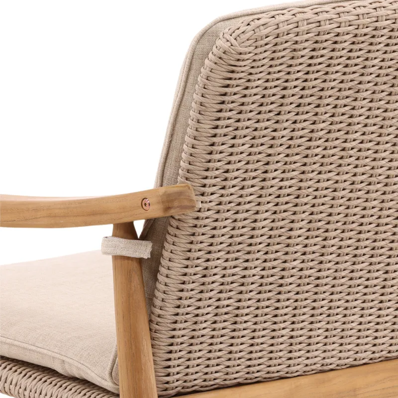 Wembley Outdoor Dining Chair Set Of 2 Beige