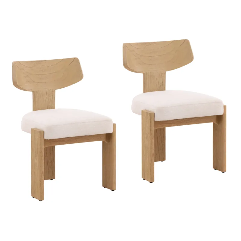 Ian Dining Chair Set Of 2 Natural