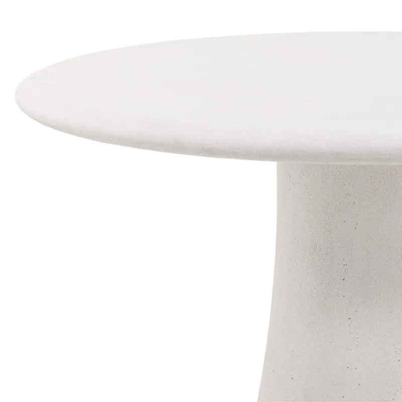 Jemina Outdoor Dining Table White