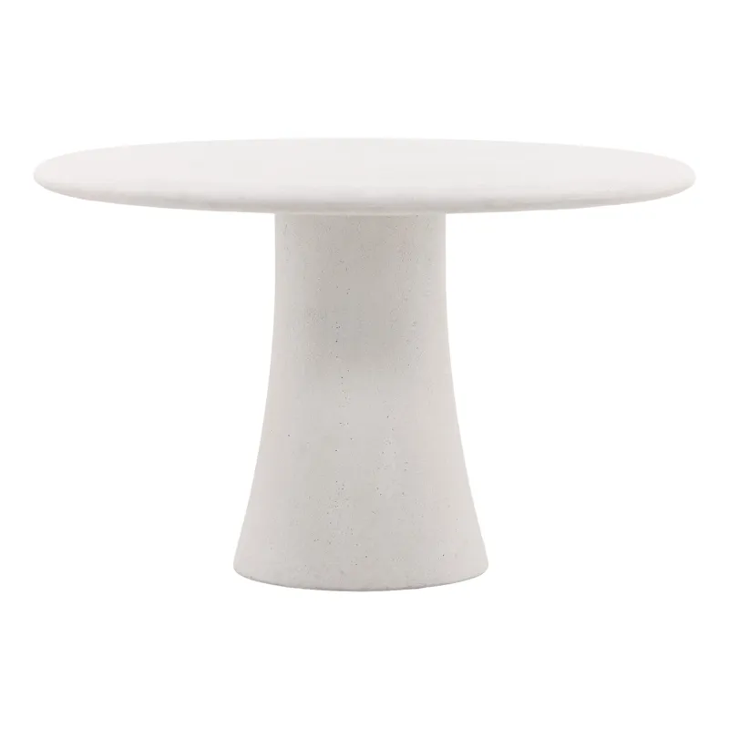 Jemina Outdoor Dining Table White