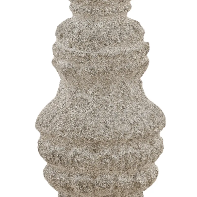 Gethin Outdoor Candle Holder Light Grey Large