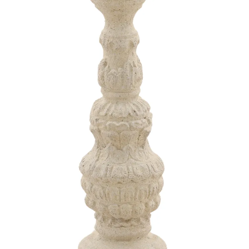 Gethin Outdoor Candle Holder White Small