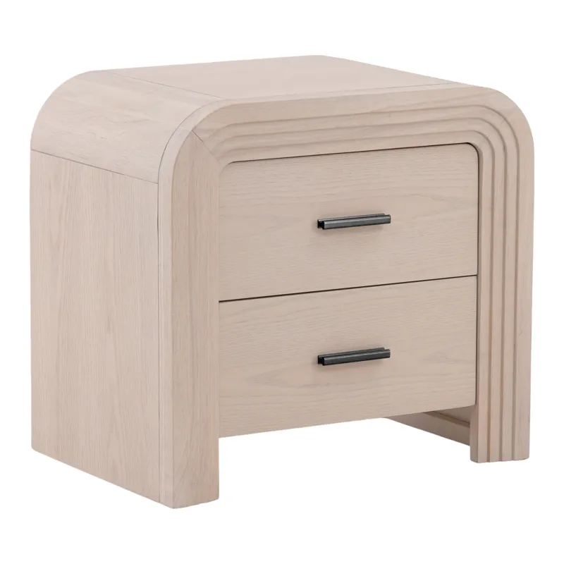 Portland Nightstand Bleach Natural