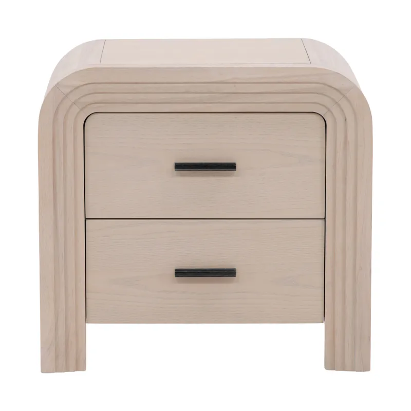 Portland Nightstand Bleach Natural