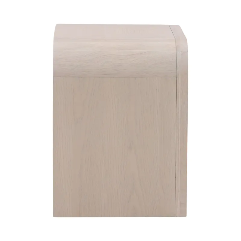Portland Nightstand Bleach Natural