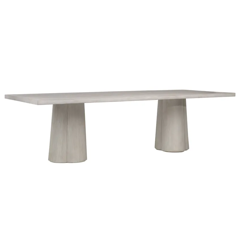 Arya Dining Table Whitewash 88\"