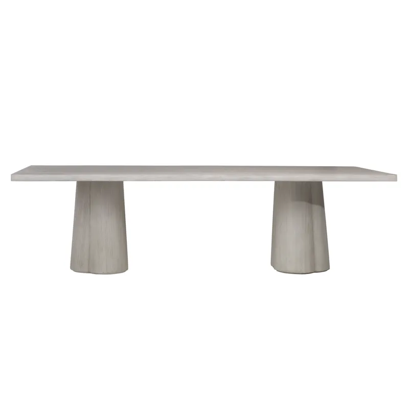 Arya Dining Table Whitewash 88\"