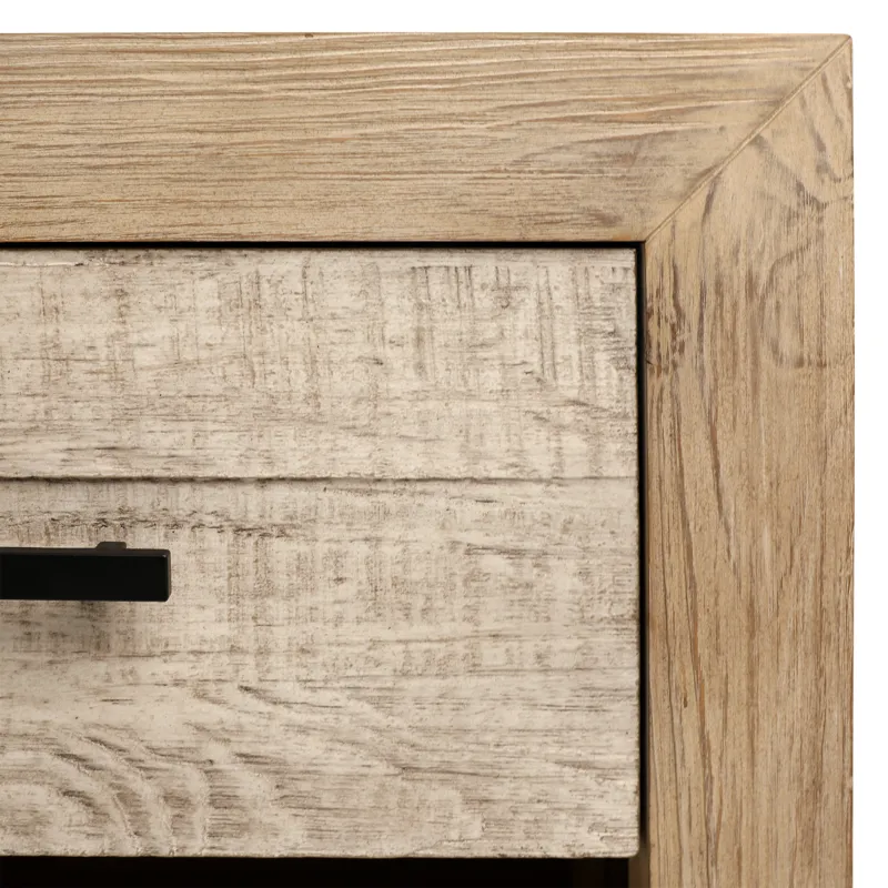 Roux Single Drawer Nightstand Light Warm Wash